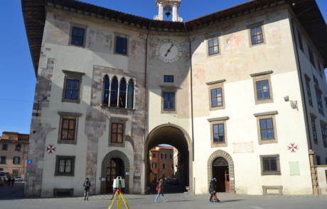 Rilievo Laser scanner Biblioteca della scuola Normale superiore di Pisa