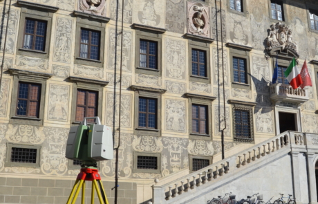 Rilievo Laser scanner Biblioteca della scuola Normale superiore di Pisa