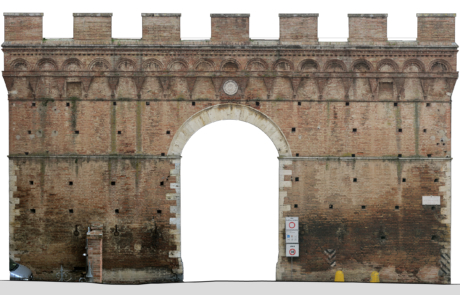 Rilievo Laser scanner delle mura di Siena