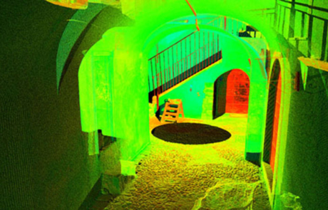 Rilievo Laser scanner Aggregato numero 8, Castel di Ieri (AQ)