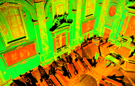 Rilievo Laser scanner Chiesa di San Matteo, Pisa